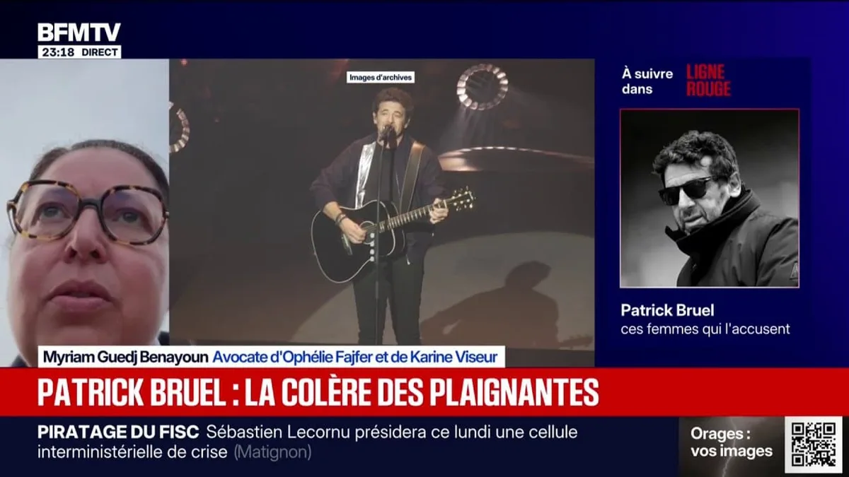 Contrôle judiciaire allégé pour Patrick Bruel: "On est dans une justice à double vitesse", déclare Myriam Guedj Benayoun, avocate de plusieurs plaignantes