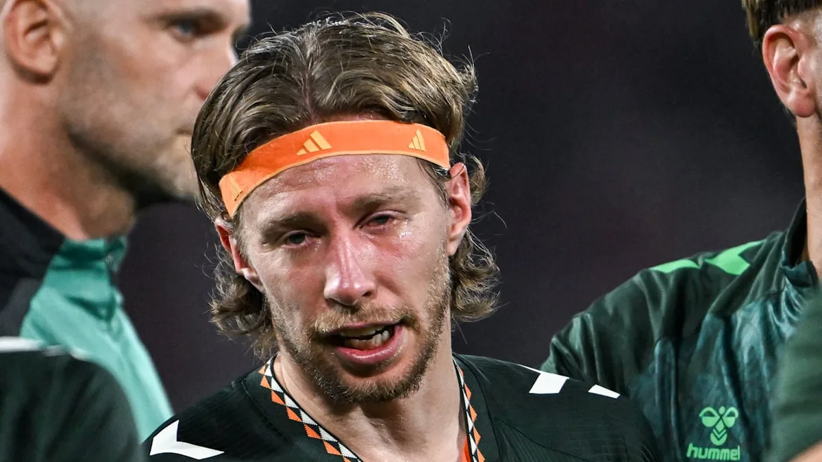 Nach dem Spiel - Weiser weint hemmungslos