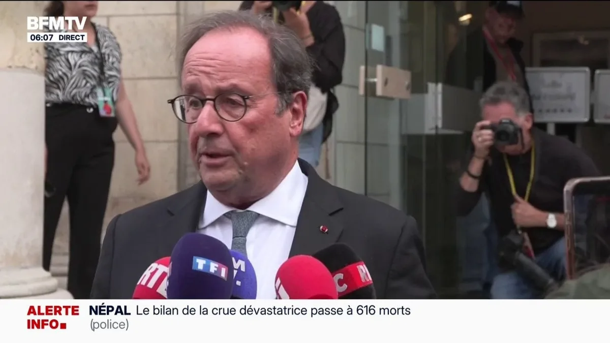 Présidentielle 2027: pour François Hollande, ancien président et député PS, la primaire de la gauche "risque de diviser"