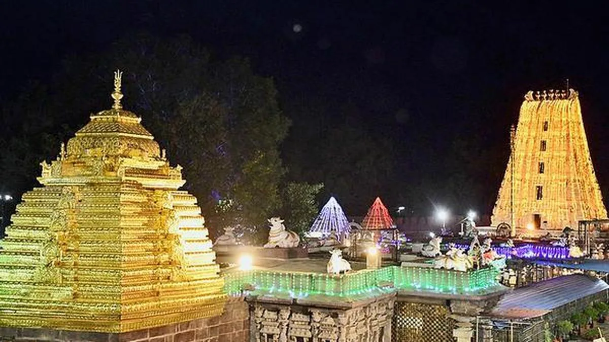 Mass Aksharabhyasam at Srisailam temple’s Kolanu Bharati Kshetram on Moola Nakshatra day