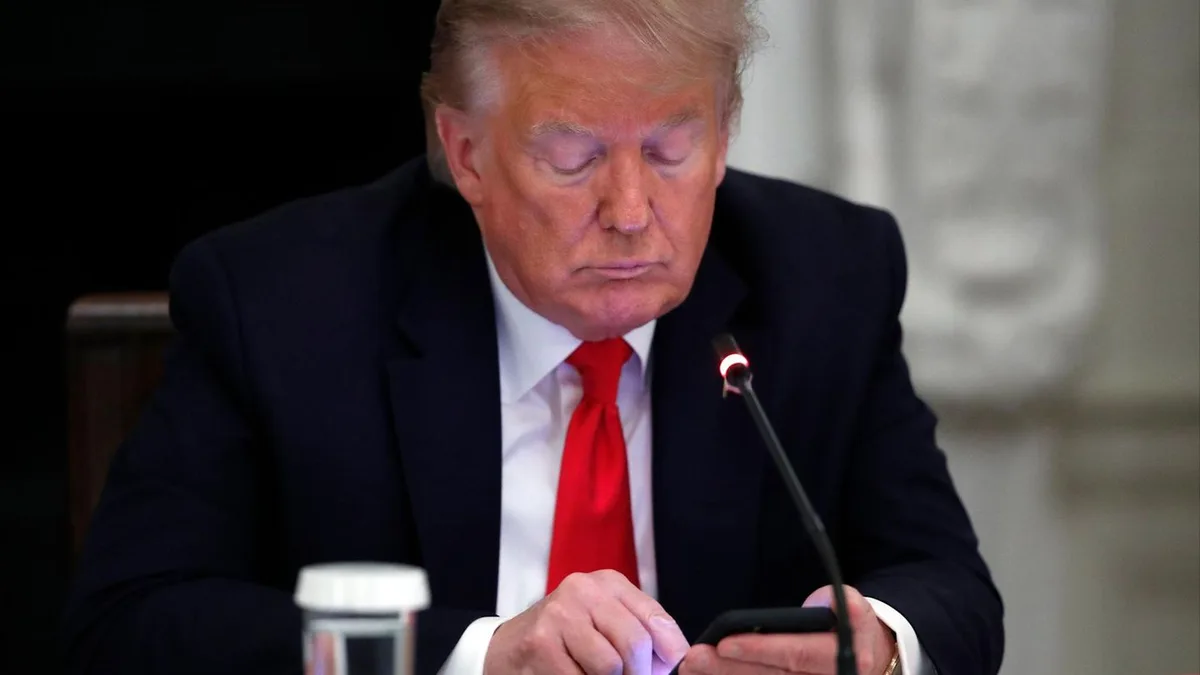 US-Wett-Affäre: Trumps Ex-Mitarbeiter wettete auf Reden und verliert 172.000 Dollar