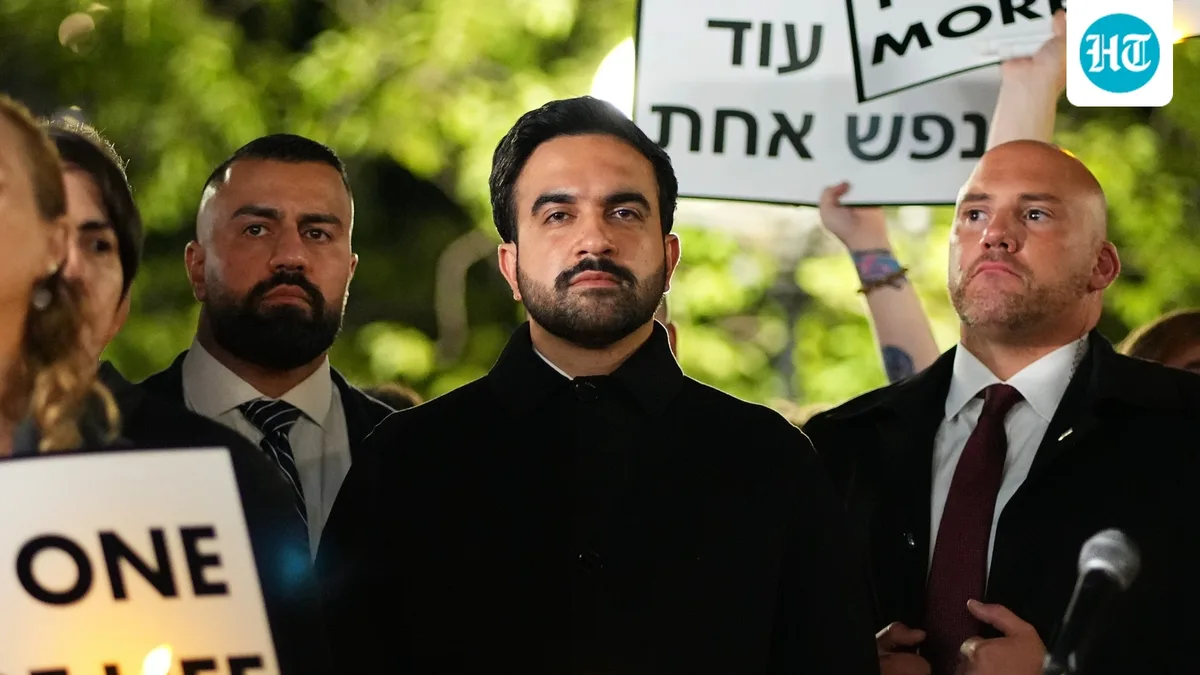 Zohran Mamdani's visit to NYC Palestinian restaurant on October 7 anniversary sparks debate