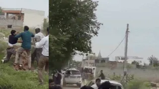 Watch: CJP volunteers attempting to inspect Rajasthan govt school attacked