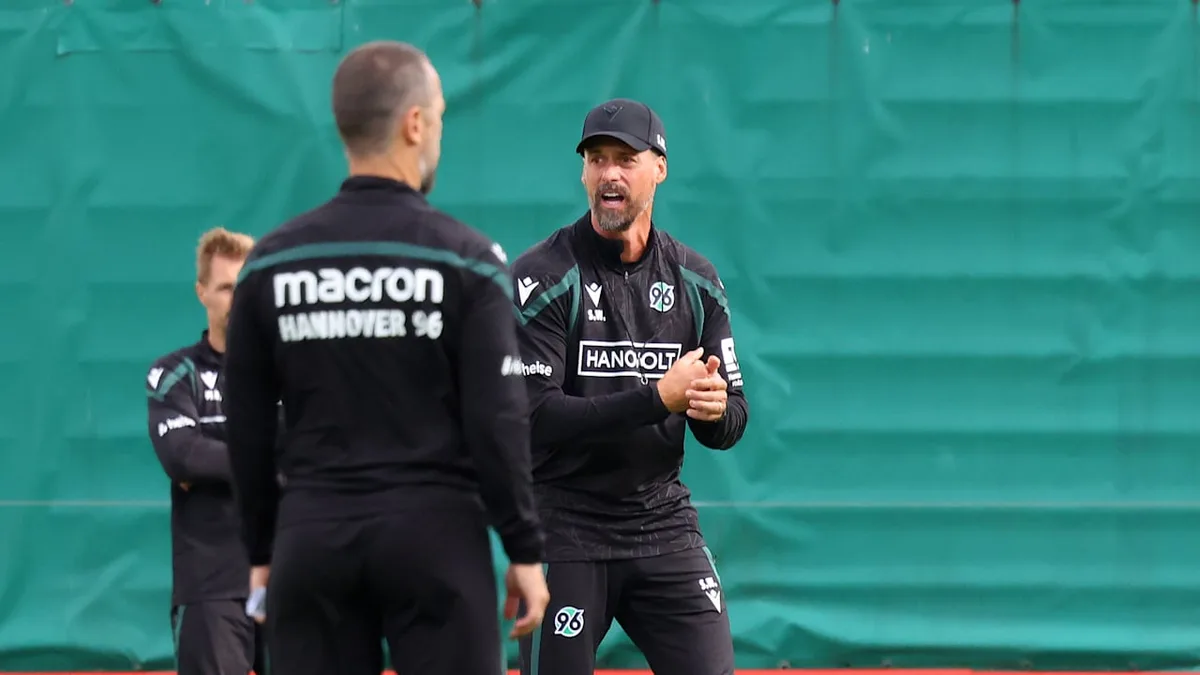 Beim zweiten Training - Wagner wird das erste Mal laut bei 96