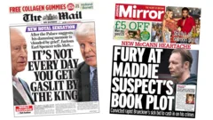 The Papers: 'Gaslit by the King' and 'McCann suspect's book plot'