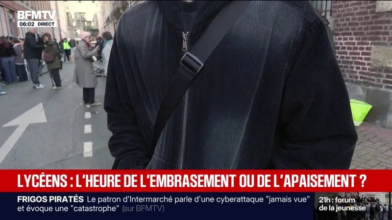 Colère des lycéens: de nouveaux blocages prévus pour l'"acte V" de la mobilisation