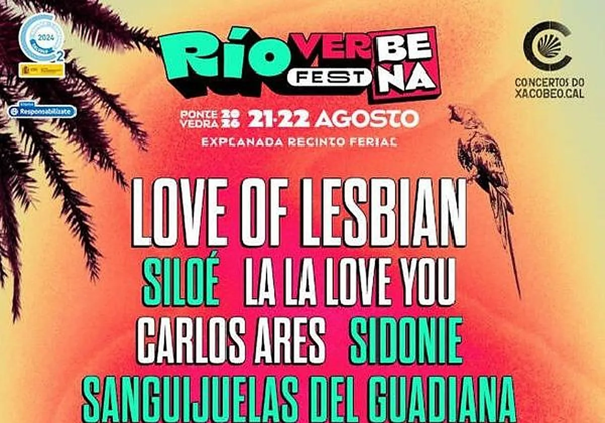 Love of Lesbian y Sidonie lideran el cartel del Río Verbena Fest en Pontevedra
