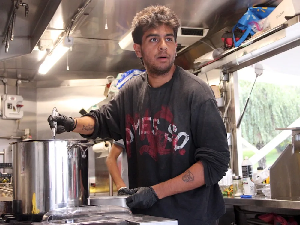Wildfires Are Yet Another Challenge for This Young Immigrant Chef