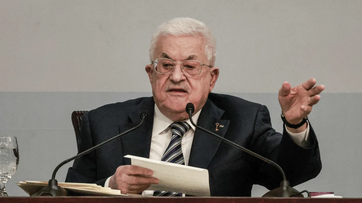 Präsident Abbas: Er verschiebt die Wahl nicht nur wegen der israelischen Besatzung