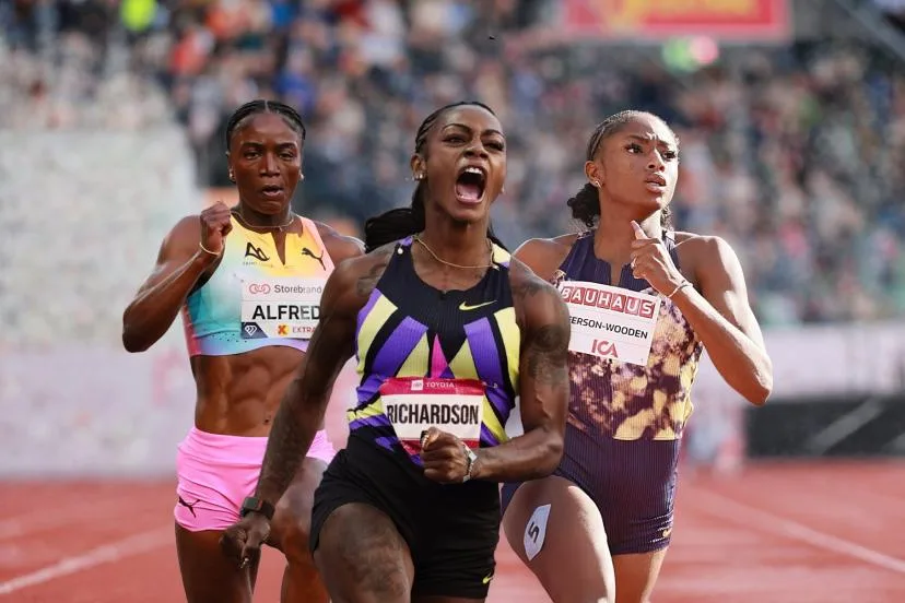 Julien Alfred, Sha'Carri Richardson et Melissa Jefferson-Wooden : un 100 m trois étoiles à Chorzow