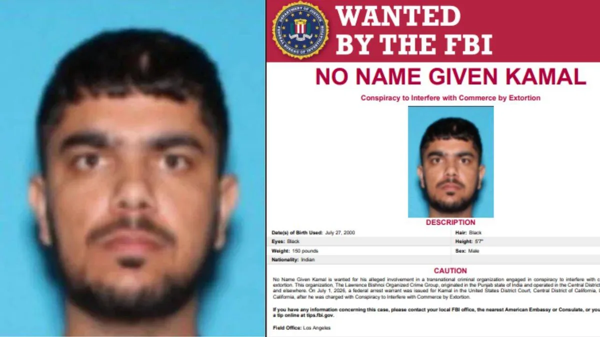 FBI lists Bishnoi gang-linked Indian national as most wanted fugitive in extortion case