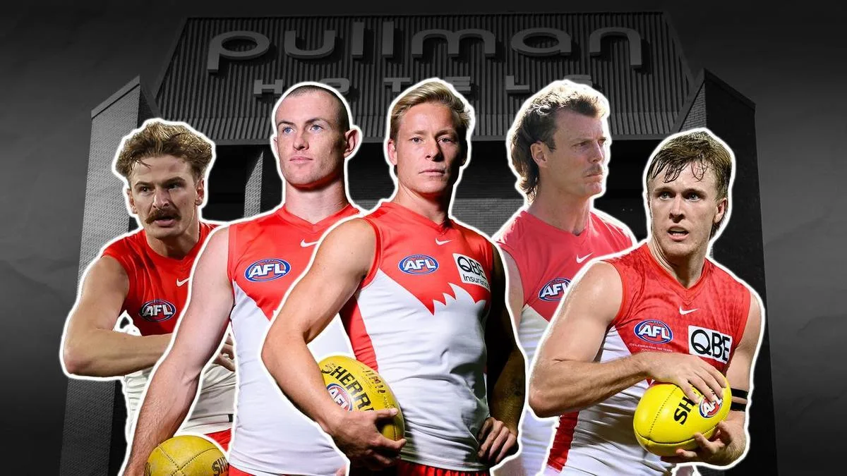 Sydney Swans players Riley Bice, Nick Blakey, Isaac Heeney, James Jordon & Chad Warner release joint statement