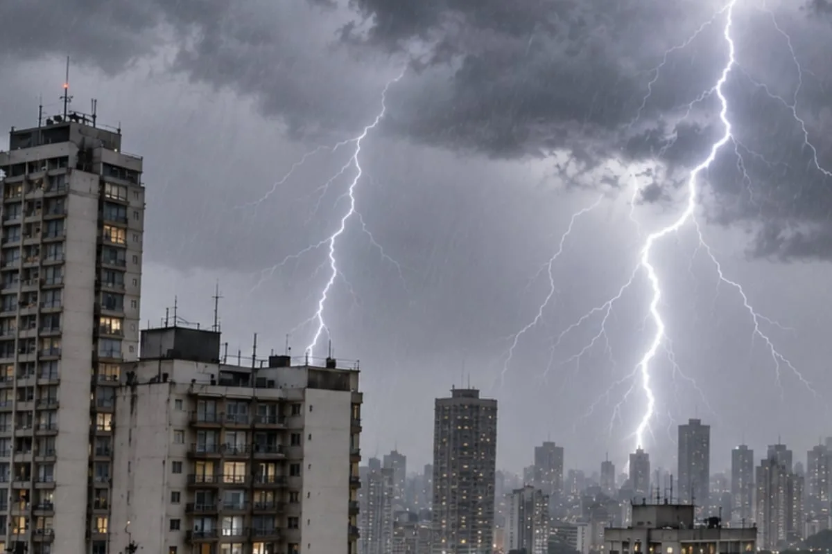 Se viene una irrupción de aire polar que traerá un brusco descenso térmico seguido de tormentas fuertes, viento blanco y ráfagas intensas: las zonas afectadas