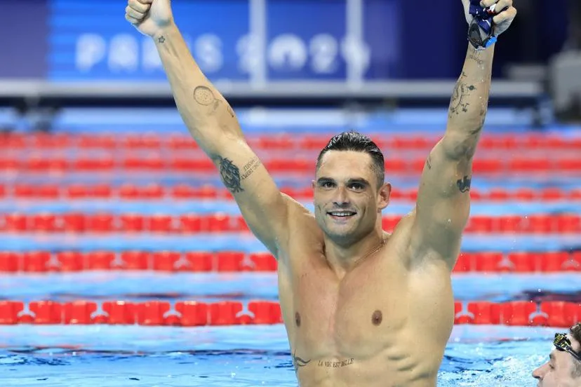 Florent Manaudou, champion olympique du 50 m nage libre à Londres en 2012, met un terme à sa carrière à 35 ans