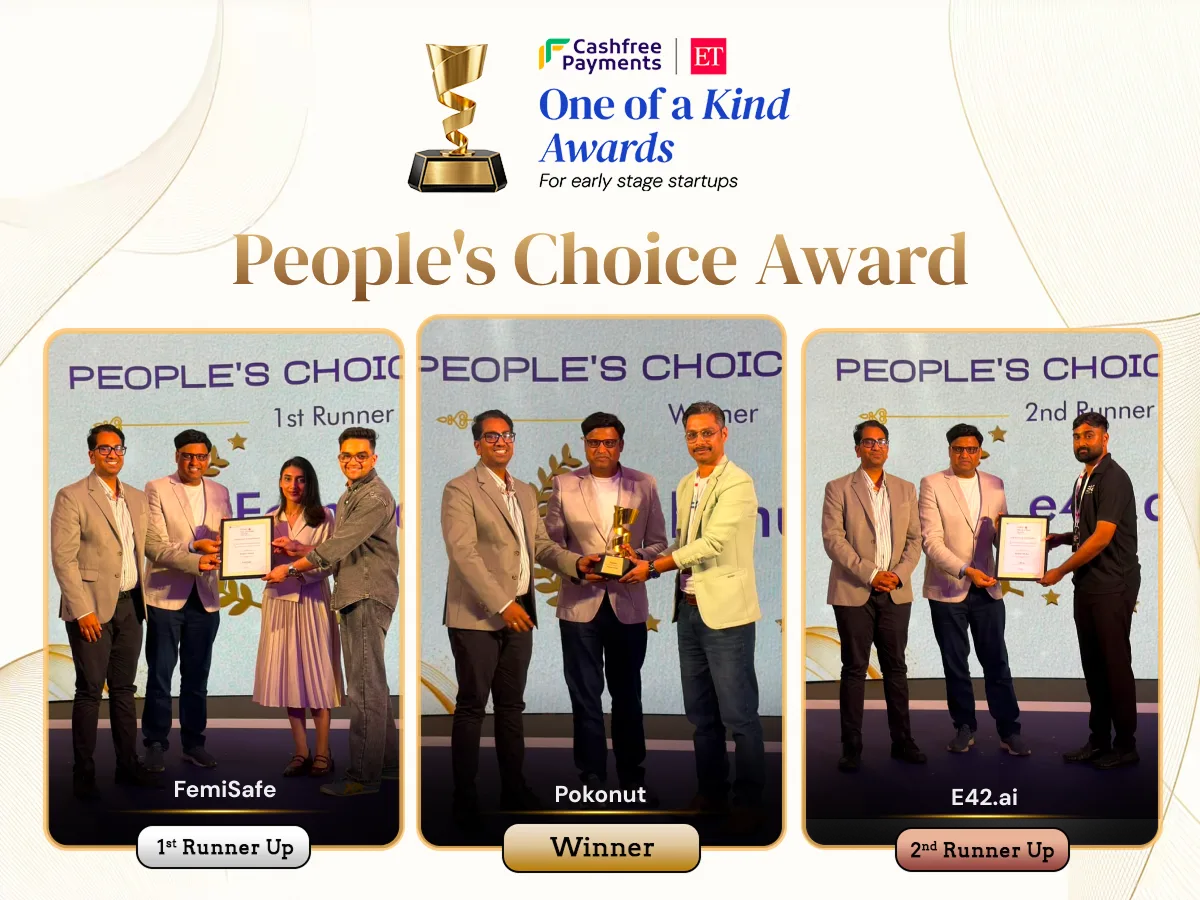 One of a Kind Awards: Celebrating the startups that earned the people’s vote