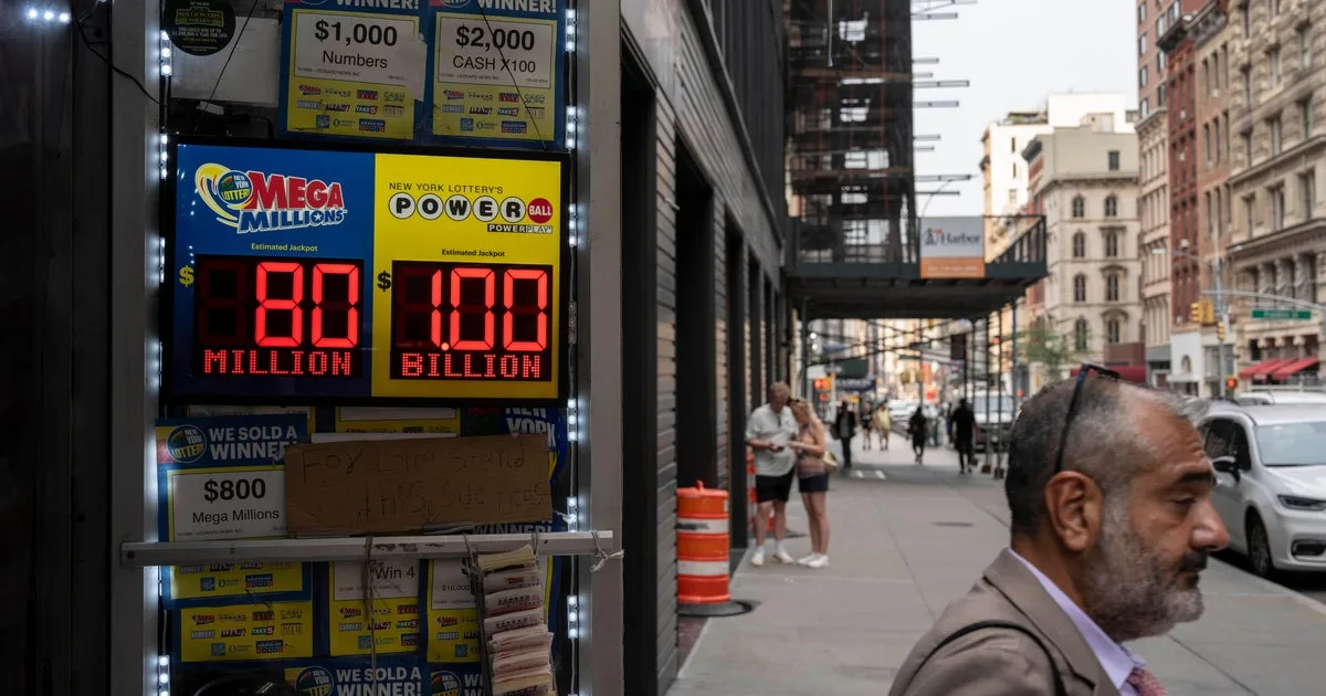 Winning numbers drawn for estimated $1 billion Powerball jackpot