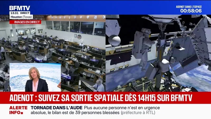 Sophie Adenot: pourquoi une sortie spatiale est si difficile et risquée pour les astronautes de l'ISS?
