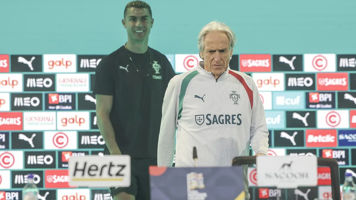 Jorge Jesus entra na Liga das Nações para "defender o título" e assegura titularidade de Ronaldo