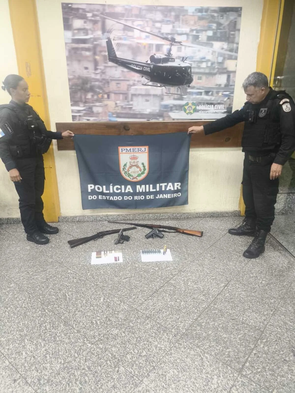 Homem é preso por disparo e posse ilegal de armas de fogo em Barra do Piraí
