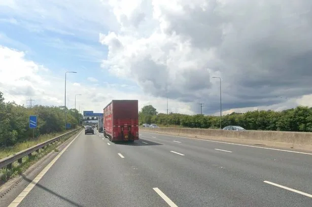 Car driving wrong way on M1 crashes as three arrested including 15-year-old girl