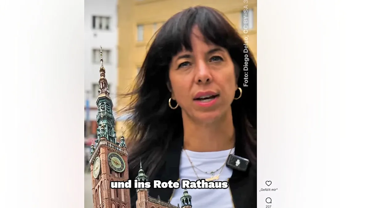 Berliner Linke zeigt im Wahlspot Danziger Rathaus statt Rotes Rathaus