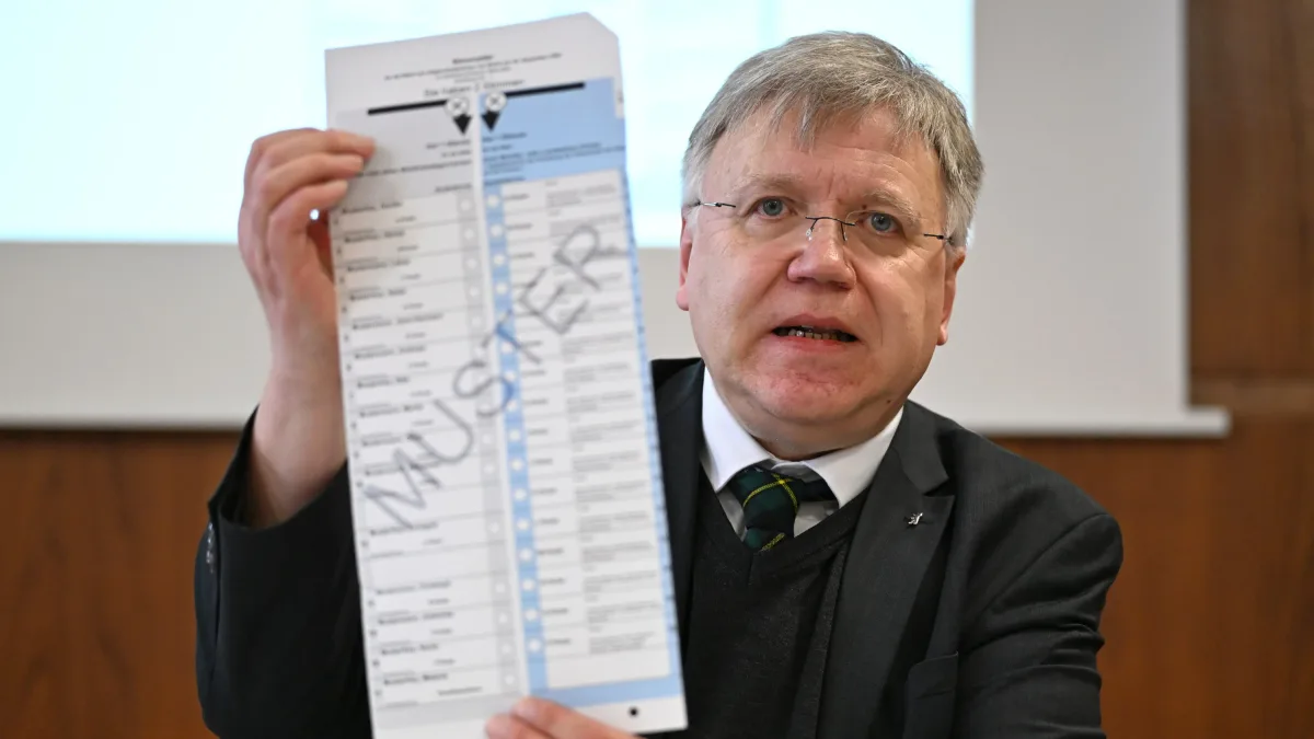 Wahlleiter in Berlin: Er soll Pannen wie 2021 in der Hauptstadt vermeiden