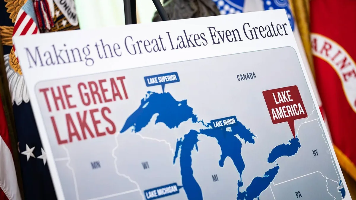 Lake America: Darf Trump eigentlich einfach so Seen oder Berge umbenennen?