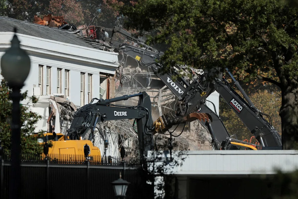 Trump can keep building his White House ballroom, for now, Supreme Court rules