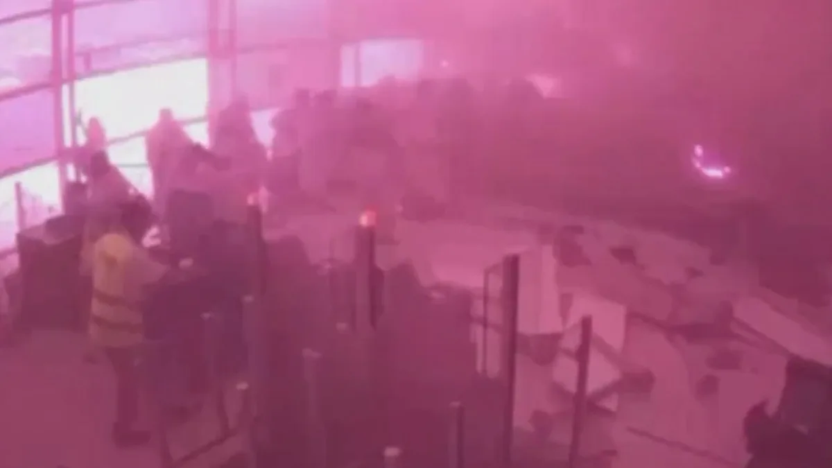 Las impactantes imágenes del ataque de los hutíes contra el aeropuerto de Riad que dejó 12 muertos y más de 300 heridos