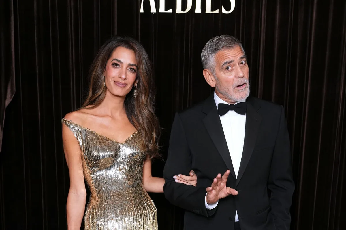 George Clooney and Brad Pitt among Hollywood stars at Albie Awards in London