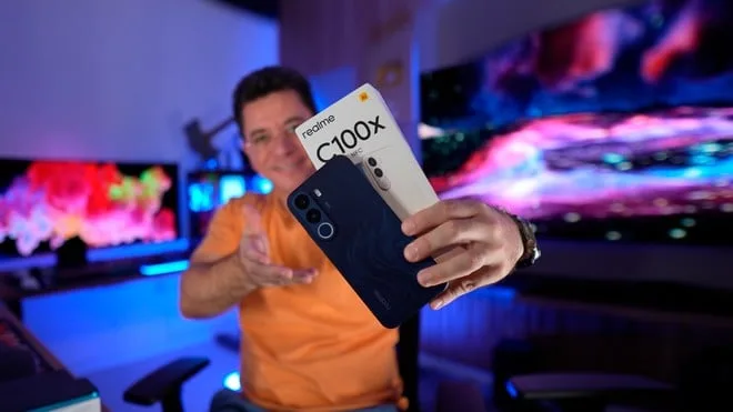Realme C100x combina bateria gigante com tela de 120 Hz | Análise / Review