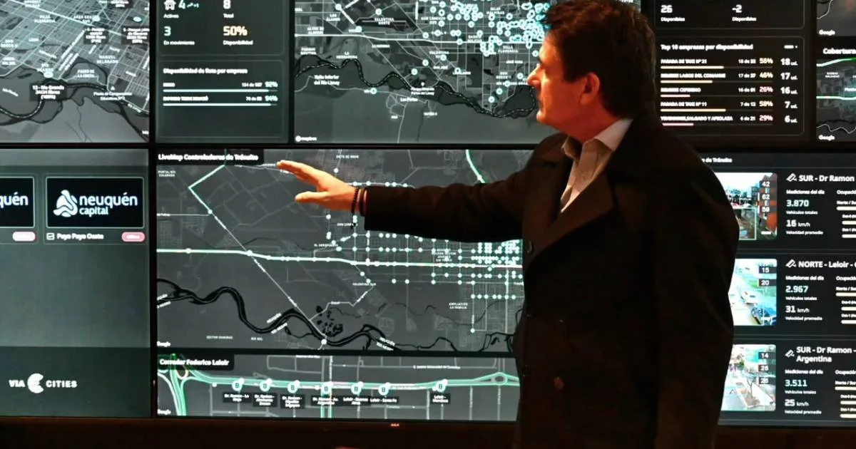 Neuquén lanzó un sistema que permitirá monitorear el 100% del tránsito en tiempo real