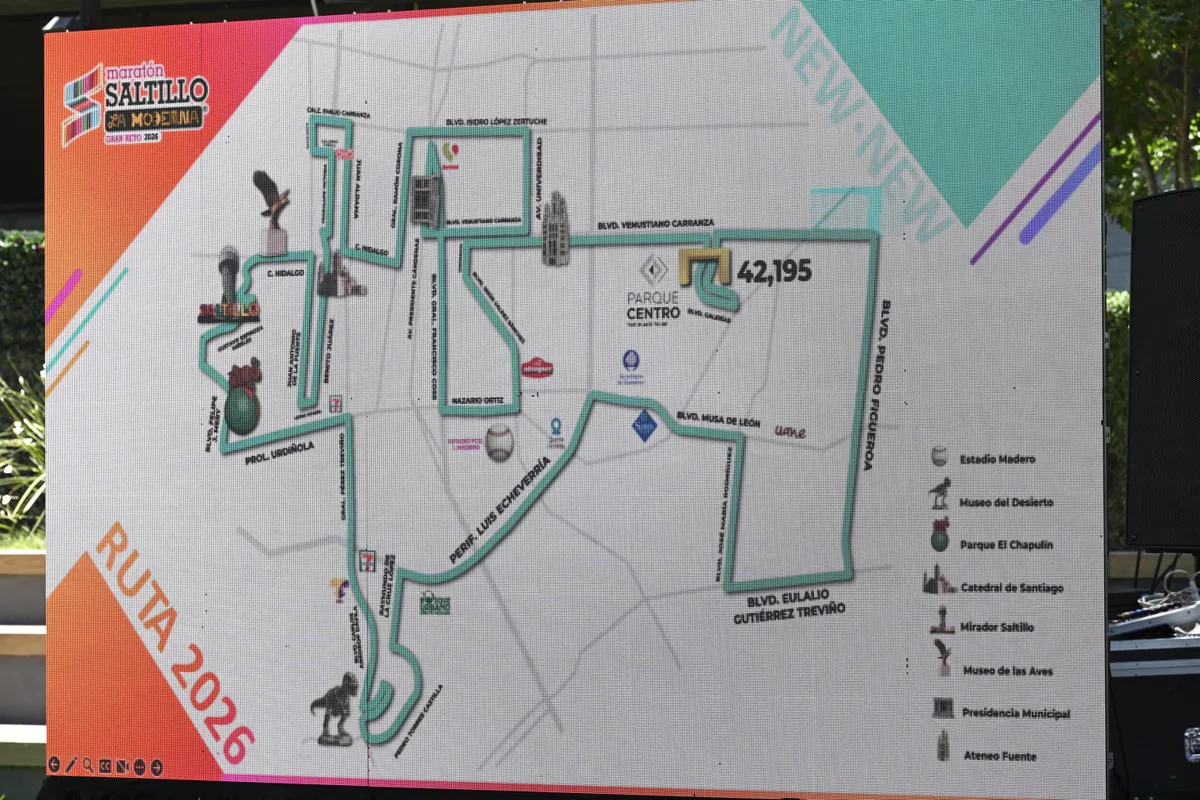 Maratón Saltillo La Moderna 2026: ¡todo listo para la quinta edición de El Gran Reto!
