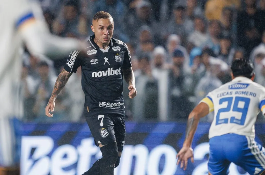 Cebolinha estreia pelo Santos com vitória e mira classificação na Sul-Americana