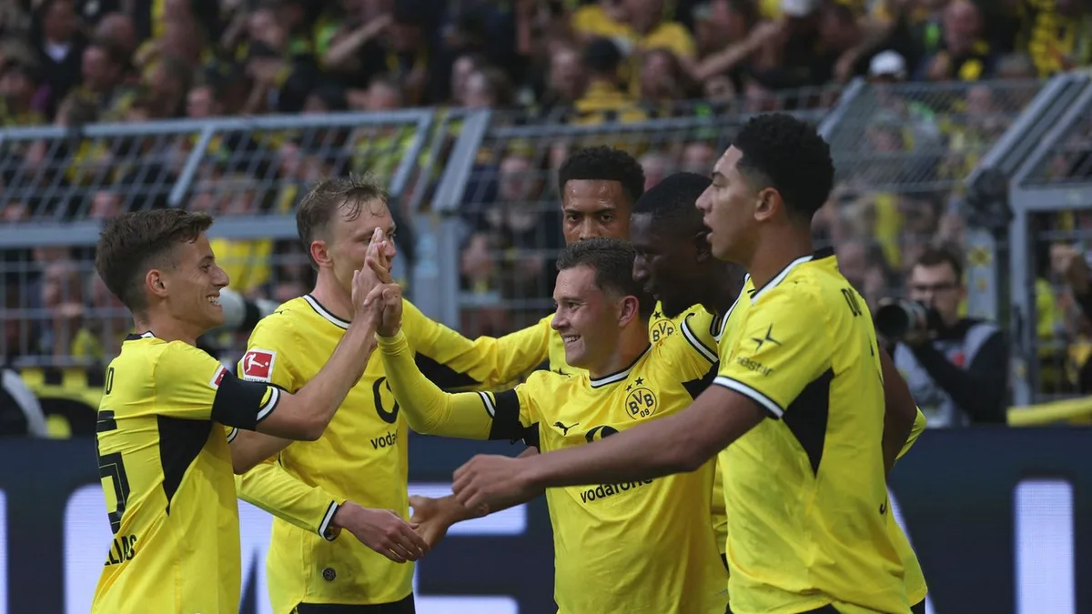 Fußball-Bundesliga: Neue BVB-Griechen glänzen: Dortmund siegt gegen HSV