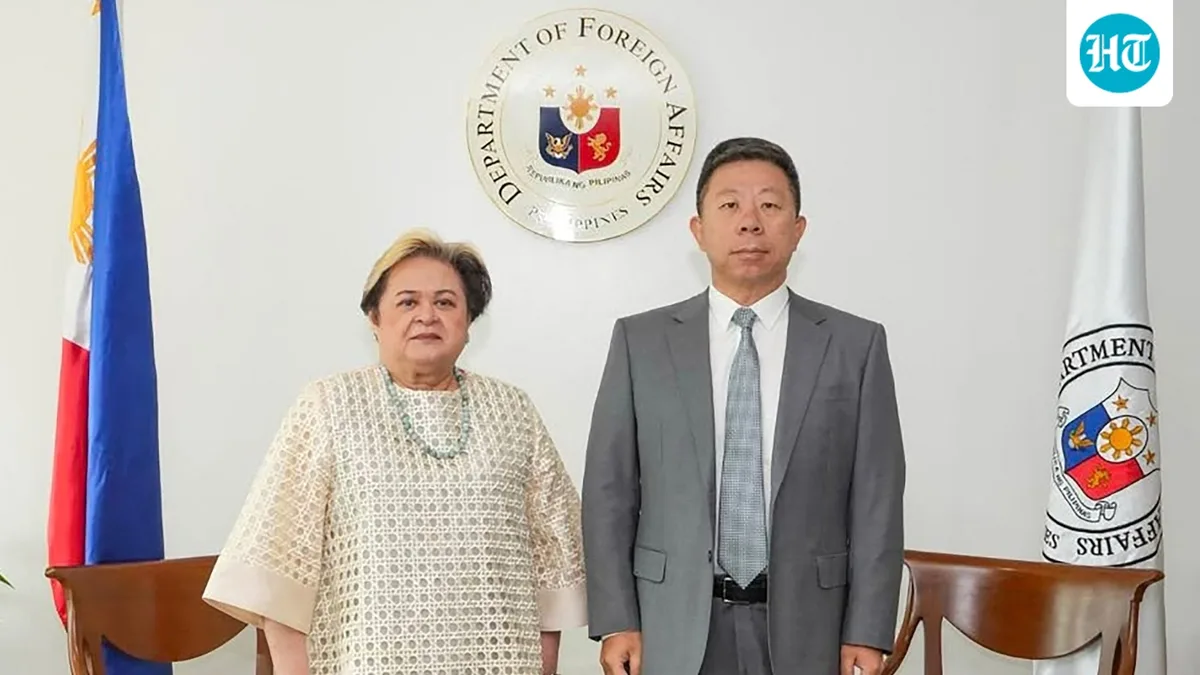 Philippines summons China's envoy to ‘strongly object’ to remarks conveying 'threat'