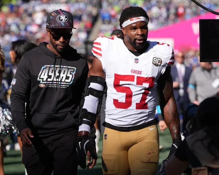 49ers’ Dre Greenlaw suspended after headbutt leaves opponent bleeding