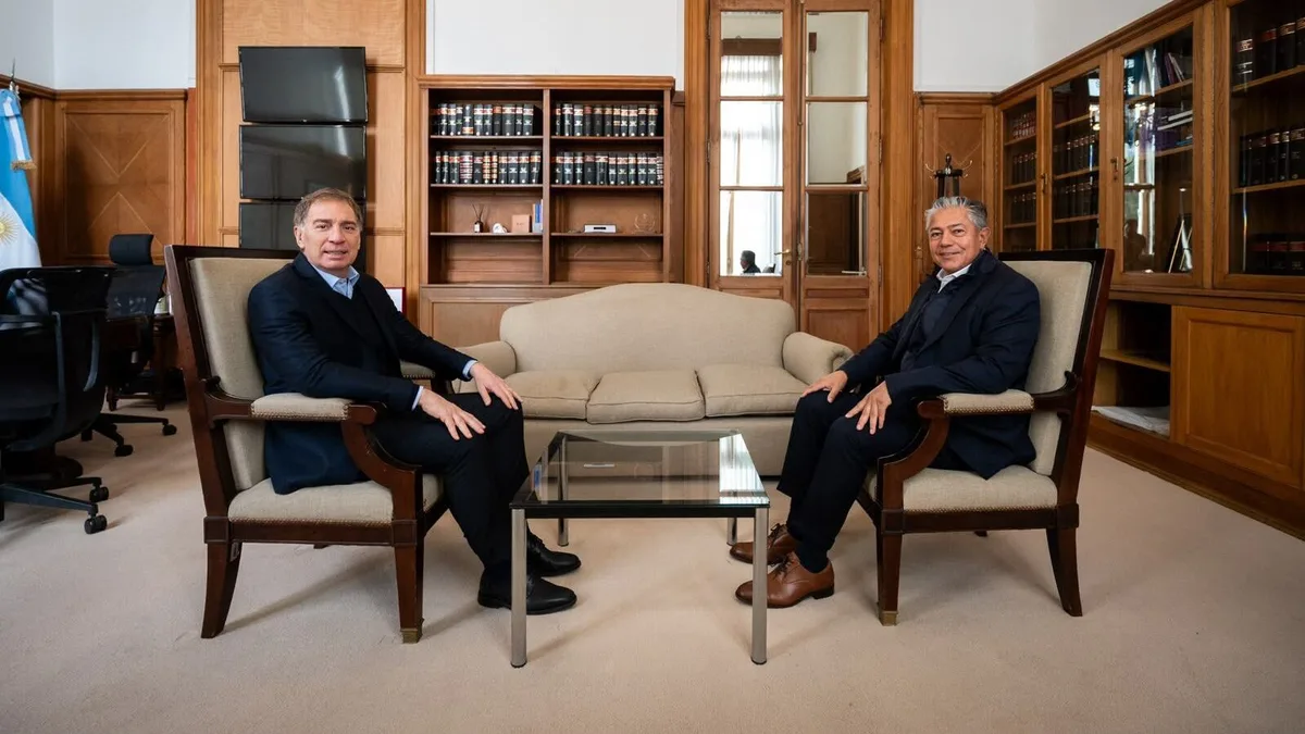Diego Santilli se reúne con el gobernador de Neuquén y profundiza la negociación con las provincias por apoyo legislativo
