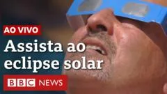 Ao vivo: acompanhe o eclipse solar total