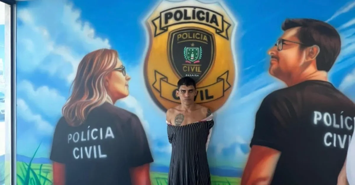 Preso vestido de mulher, homem é suspeito de cometer 16 homicídios em três meses na Paraíba