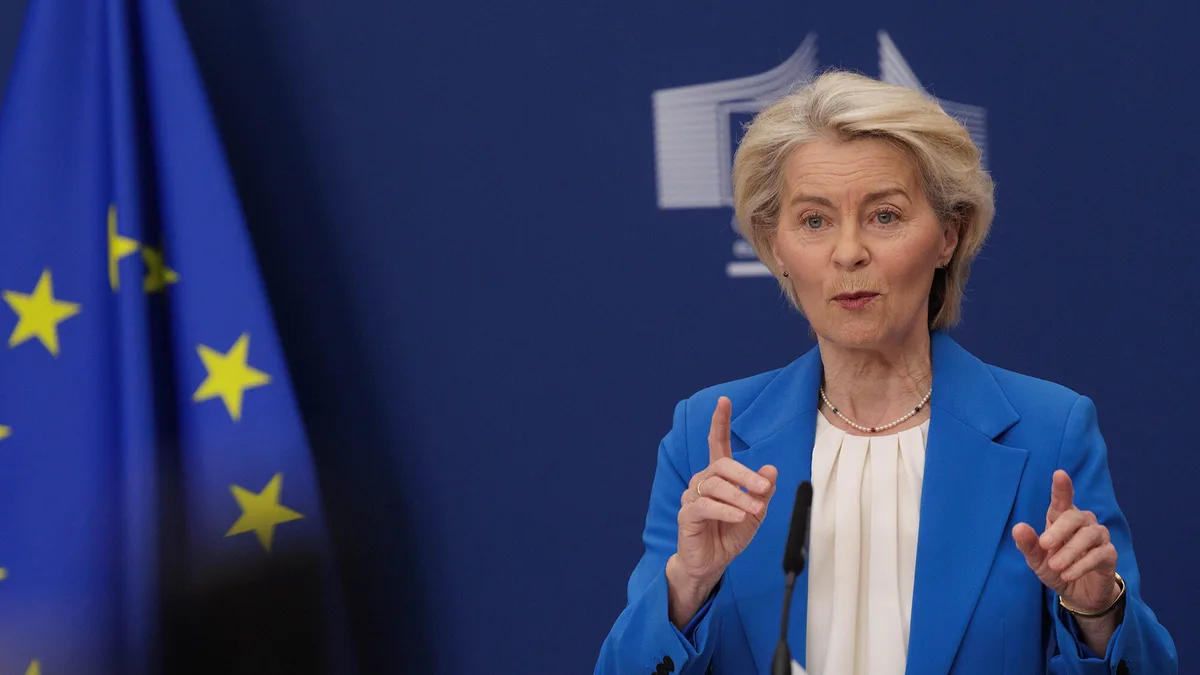 Von der Leyen pede que UE avance até final do ano com União da Poupança e Investimento