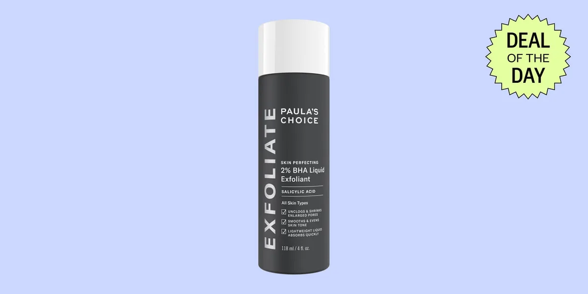 The Paula’s Choice BHA exfoliant is 20% off, plus 7 other bestsellers on sale today