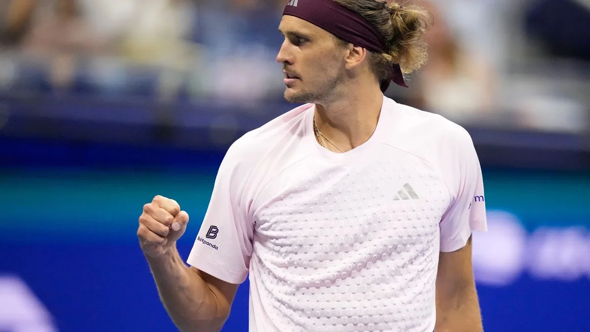 US Open: Zverev rettet Titeltraum: Zittersieg weit nach Mitternacht