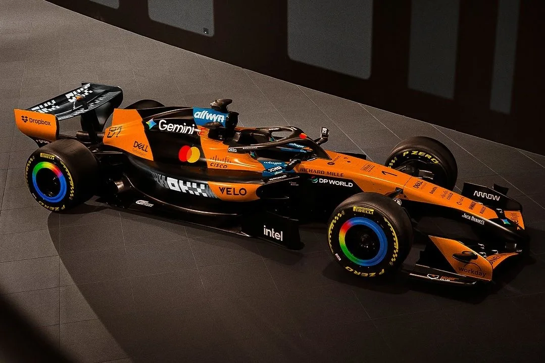 F1: McLaren mostra pintura especial para GP da Itália