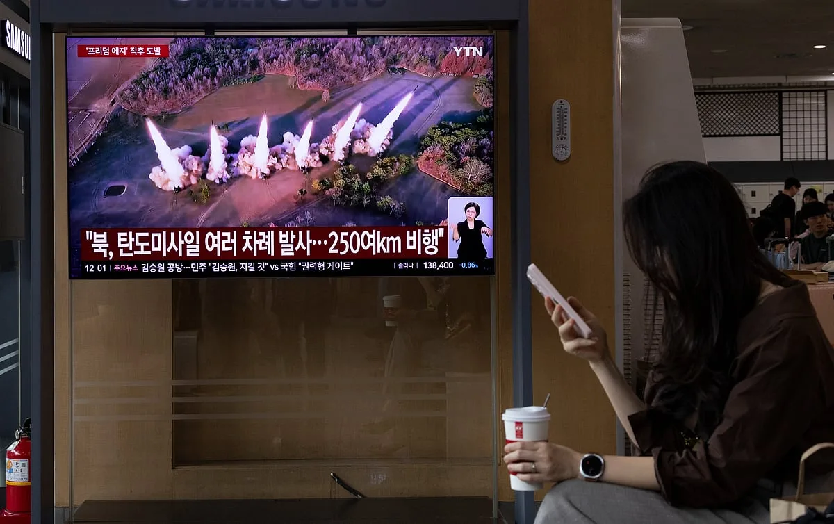 Coreia do Norte confirma lançamento de mísseis balísticos em “exercício de ataque”