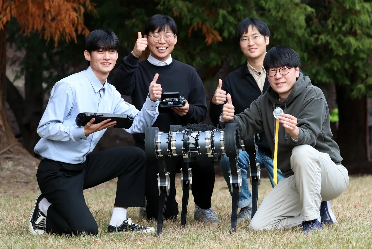 세계 최초로 마라톤 완주한 K-로봇개, 네이처에 실렸다