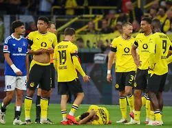 Kreuzbandriss steht im Raum: "Knacken gehört": Der gesamte BVB leidet mit Konstantelias