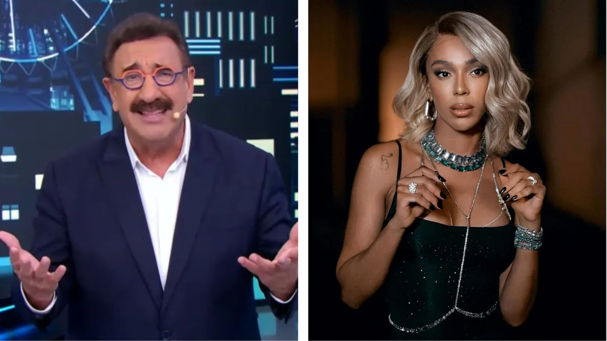 Ratinho retoma críticas a Erika Hilton e diz que ‘trans não é mulher’