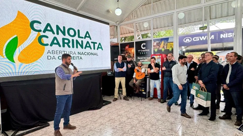 Rio Grande do Sul realiza primeira abertura nacional da colheita de canola