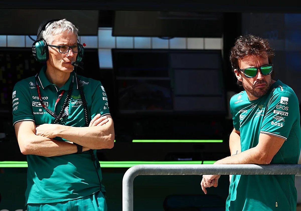 El jefe de Aston Martin teme el adiós de Alonso: «Sería tan dramático que no quiero ni pensar en ello»